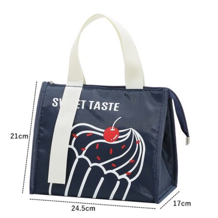 Bolsa Termica Cupcake Azul | A bolsa Termica